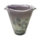 1946 Kataro Shirayamadani Rookwood 7.25" - Matte glaze, floral pottery vase 