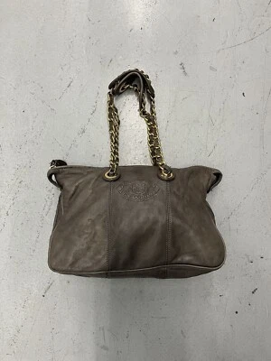 Bolso de Colección Juicy Couture Y2K Cuero Gris Hobo Cartera Saco Foto 1 de 4