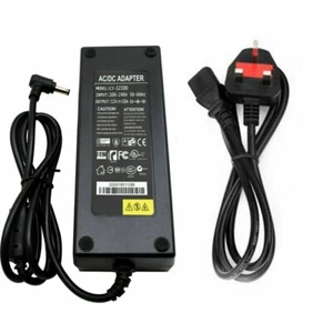 12V 10A 120W Netzteil AC zu DC Adapter Ladegerät für LED Streifen Lichter, CCTV - Bild 1 von 7