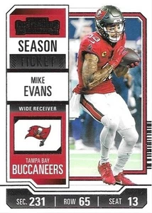 2023 Panini Contenders #94 Mike Evans Season Ticket Retail Football Card - Picture 1 of 2