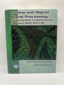Analog and Digital Signal Processing - BRAND NEW - WITH CD - John Kronenburger - Imagen 1 de 9