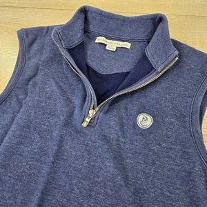 Chaleco con cremallera Holderness & Bourne Kiawah Island Club River Course 100 para hombre pequeño S - Imagen 1 de 8