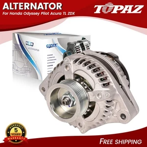 Alternator for Honda Odyssey Pilot Acura TL ZDX 130A 12V CW 6-Groove 3.5L 3.7L - Picture 1 of 9