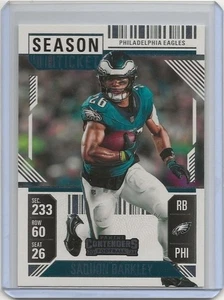 2024 Saquon Barkley Panini Contenders NFL #80 Philadelphia Eagles - Picture 1 of 2