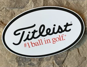 Adesivo decalcomania Titleist #1 Ball In Golf. Nuovo - Foto 1 di 4