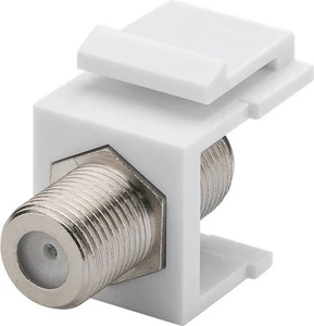 10x moduł keystone SAT / antena; moduł keystone SAT / antena - gniazdo F > gniazdo F - Zdjęcie 1 z 2