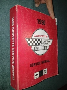 1990 CORVETTE SHOP MANUAL / SERVICE MANUAL / ORIGINAL SHOP BOOK!! - Picture 1 of 4