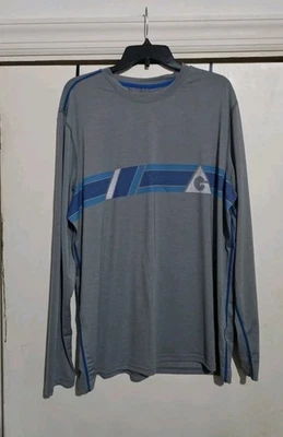 GERRY QUICK DRY UPF 50+ LONGSLEEVE GRAY SHIRT - NEW MEN'S SIZE 2XL  - Image 1 of 2