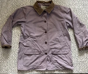 LL Bean Women’s Chore Field Jacket Lilac XL - Picture 1 of 11