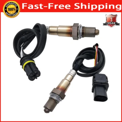2x Sensor de oxígeno aguas arriba+aguas abajo para BMW 135I 3,0 L L L6 turboalimentado 2008 2009 2010 Foto 1 de 4