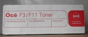 Paquete de 2 tóner original OCE F3 F11 1060040123 para Océ 2045 2055 2060 caja C - Imagen 1 de 2