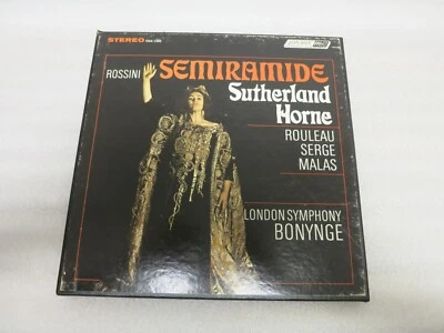 Rossini - SEMIRAMIDE Sutherland Horne Bonynge 3LP Set London Symphony - Image 1 of 3