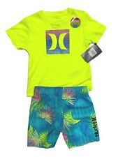 Hurley DRI-FIT Baby/Toddler Boy Rash Guard & Swim Trunks or Trunks SPF 50, 6M-4T