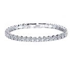 Women Men Luxury Shiny Diamond Link Chain Bracelet Hip Hop Inlaid Rhinestone