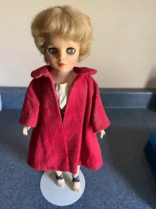 EEGEE LITTLE DEBUTANTE 15 H DOLL BLONDE HAIR SLEEPY EYES ORIGINAL CLOTHING 1950s - Picture 1 of 17