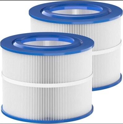 PBF40 Spa Hot Tub Filter Compatible With Pleatco PBF40M Wellspring Pack of 2 - Image 1 of 2