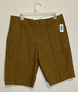 Old Navy Mens Shorts Size 32 Straight Lived-In Khaki Rust New With Tags - Picture 1 of 6