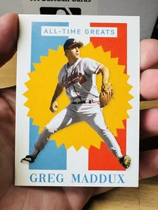 GREG MADDUX ATLANTA BRAVES 2024 TOPPS THROWBACK THURSDAY #51 PR662 - Picture 1 of 3