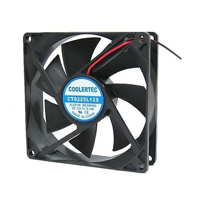 PC Computer CPU Case Cooling Fan Cooler Heatsink 2 Pin 12 Volt 92x92x25mm Silent - Image 1 of 2