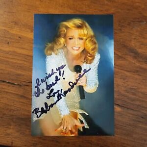 Barbara Mandrell Signed 4x6 Autograph Photo Original