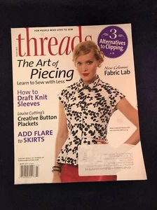 Taunton's Threads Magazine February 2017 Skirts Sleeves Piecing Button Plackets - Picture 1 of 9