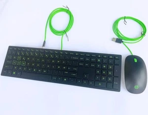 EUR USB wired keyboard and mouse kit for HP mute - Picture 1 of 1