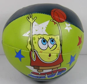Rawlings SpongeBob SquarePants 4" Vinyl Character Mini Toy Basketball 2006 - Picture 1 of 2