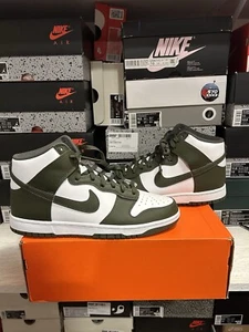 Size 11 - Nike Dunk 2022 High Cargo Khaki - Picture 1 of 5