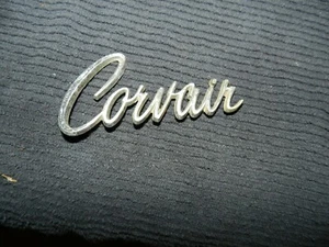 Vintage 1960's Chevrolet Corvair Hood Trunk Nameplate Script Emblem - Picture 1 of 5
