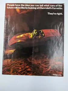 Brochure concessionaria Chevrolet Chevy Corvette Stingray 1970 -D78775 R-1 - Foto 1 di 6