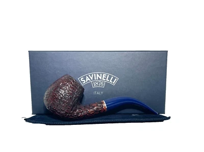 Savinelli Única Rústico Marrón Oscuro (U62)...6mm...Italia...Nuevo En Caja Foto 1 de 4