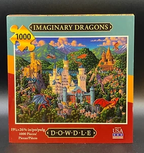 1000 Piece Puzzle Imaginary Dragons - Free Shipping - Picture 1 of 7