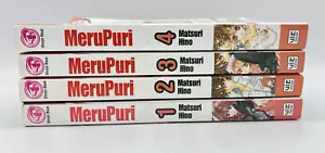 MeruPuri Manga English Complete Set Volume 1 - 4 by Matsuri Hino - Picture 1 of 7