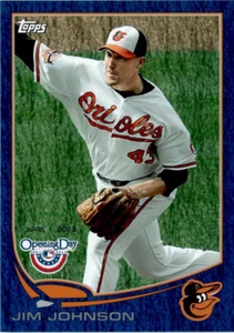 Jim Johnson Baltimore Orioles 2013 Topps Opening Day Blu #/2013 15 - Foto 1 di 2