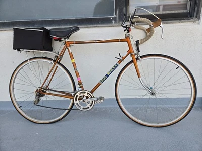 Bicicleta Eddie Merckx 10 velocidades, dorada, excelente estado, ca 1974, no usada mucho Foto 1 de 4