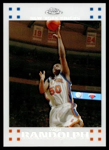 2007-08 Topps Chrome WHITE Refractor Zach Randolph 41/99 Knicks #51 A42 - Bild 1 von 2
