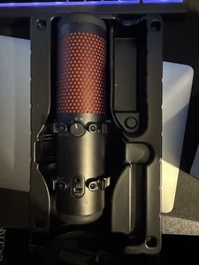 Hyper x QuadCast USB External Microphone for Gaming and Streaming UNTESTED - Picture 1 of 5