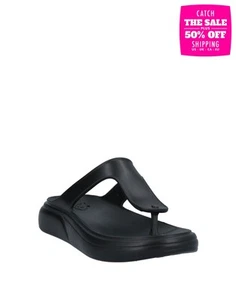 RRP€195 STUART WEITZMAN Thong Sandals US8 UK5.5 EU38.5 Black Footbed - Picture 1 of 10