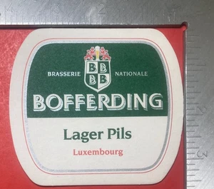 Bofferding Lager Pils BIERUNTERSETZER - Bild 1 von 2