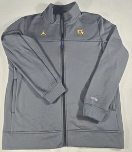 Nike Air Jordan ELITE Marquette Team Issued Warm-up Zip Jacket Men’s Size Large - Picture 1 of 12