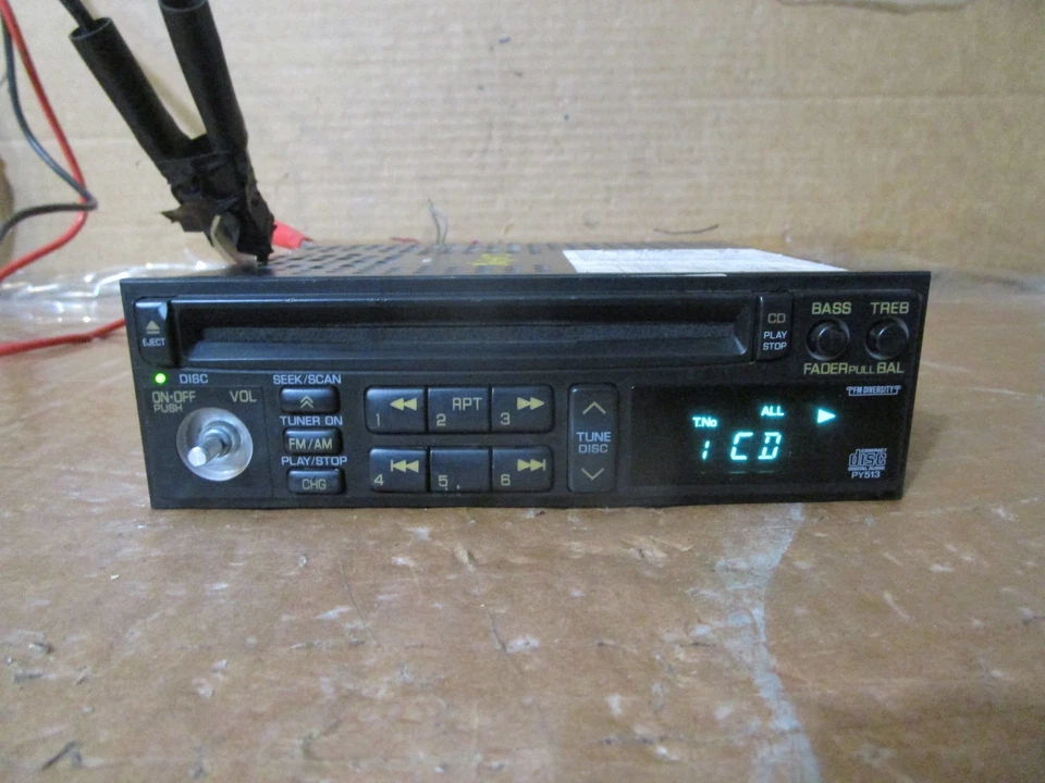 95 96 Nissan 240SX Radio Stereo CD Player Receiver AMFM 1995 1996 281850j200 - Image 1 of 4