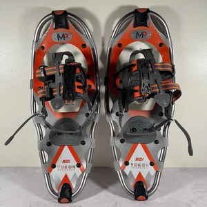 Yukon MP Charlies 821 Adjustable Snowshoes Mountain Profile Orange and Silver - Picture 1 of 11