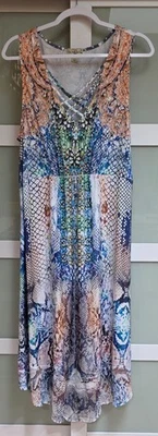 Live and Let Live-Print maxi dress 2X-22/24 Brand New - Image 1 of 4
