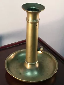 ANTIGUO CANDELABRO DE LATÓN - AJUSTABLE - Imagen 1 de 6