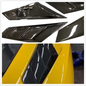 Carbon Fiber Black Air Vent Body Kit For Lamborghini LP700 LP720 NV Style - Picture 1 of 5