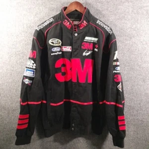 Nascar Jacke Erwachsene XL schwarz Greg Biffle 3M Racing Motorsport Ford Fusion Cars - Bild 1 von 12