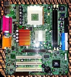 MSI MS-6390 Ver : 100 (3xPCI /AGP /2xDDR DIMM) Socket 462 - Picture 1 of 11
