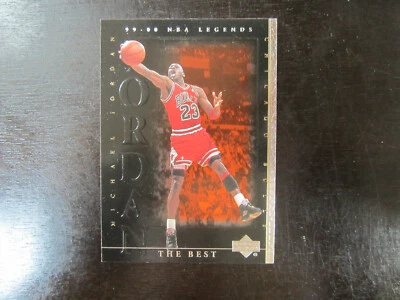 1999-00 Upper Deck Legends The Best # 89 Michael Jordan Card (J) Chicago Bulls - Image 1 of 2