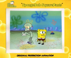 SPECIALE WOW! IL MEGLIO! Spongebob Production cels #10472 "CARTA" - Foto 1 di 4