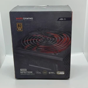 Mars Gaming MPB750M, modulares 750-W-ATX-Netzteil, 6 Jahre Garantie, 80Plus Bron - Bild 1 von 7